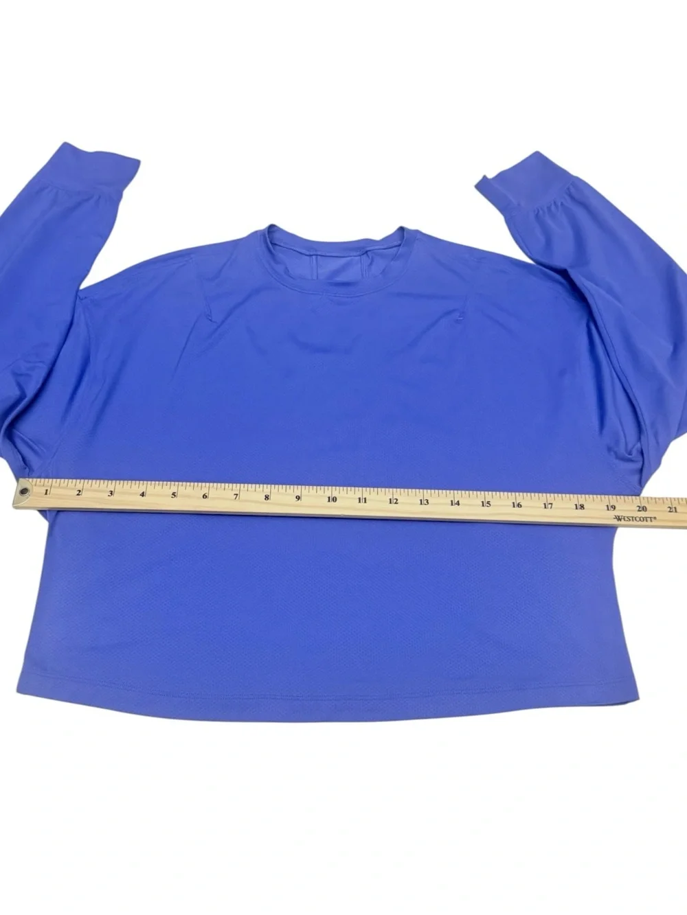 LULULEMON Abrasion-Resistant Training Long Sleeve Shirt Wild Indigo 4
